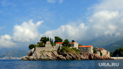 Черногория, замок, остров, черногория