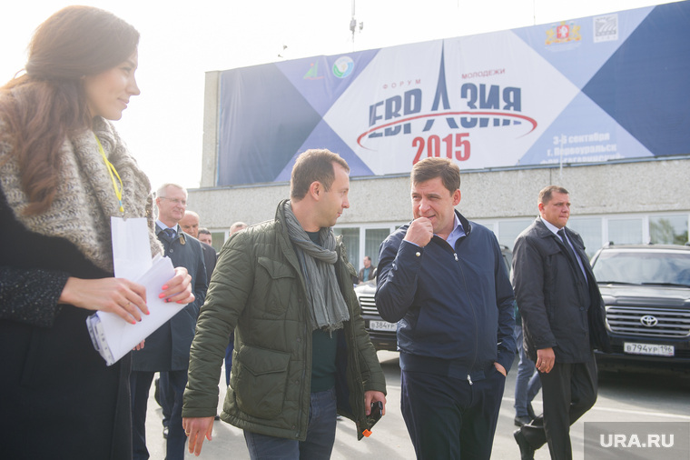 Приезд Евгения Куйвашева на 