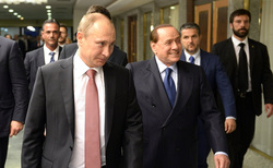 Сильвио Берлускони и Владимир Путин обсудят борьбу с ИГ
