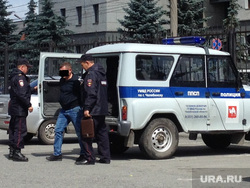 Полиция. Задержанный. Челябинск.