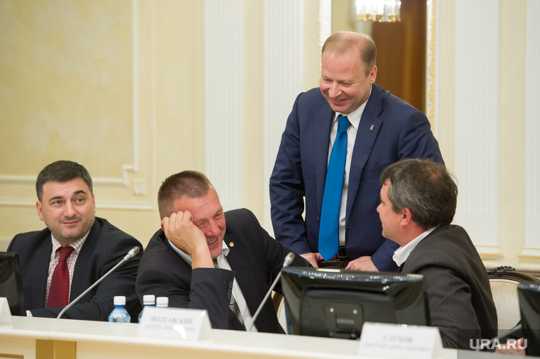 Заседание в резиденции губернатора Свердловской области по итогам единого дня голосования. Екатеринбург