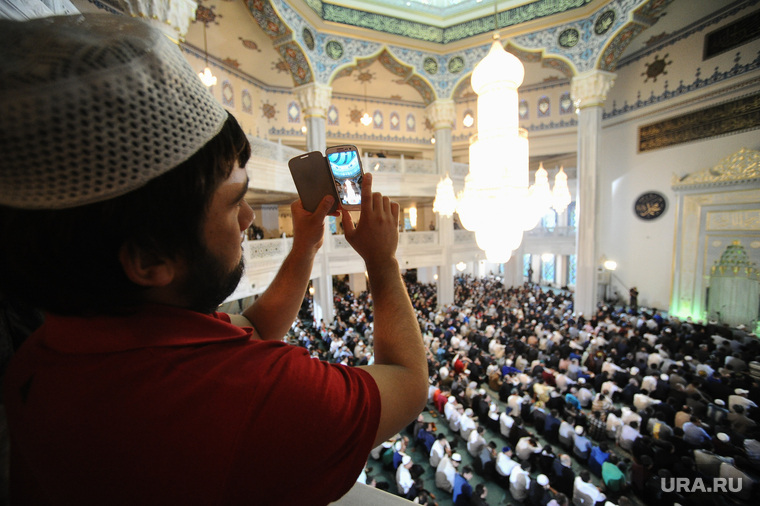 Курбан-байрам в Соборной мечети. Москва