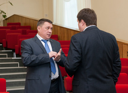 Прочить Сергея Ямкина на должность председателя парламента начали еще в прошлом году