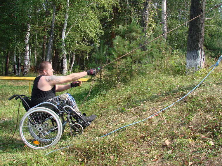 Уральские коляски для инвалидов-экстремалов Вязовцев, команда восхождение, коляски для инвалидов экстремалов