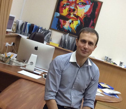 Кирилл Маркевич в рабочем кабинете администрации губернатора Пермского края