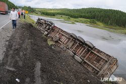 ДТП. Аварии. Челябинск., большегруз, фура, грузовик, м5, авария