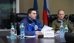 Кобылкин выступил с докладом на совещании с Патрушевым