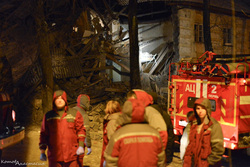 Спасатели достали первых пострадавших при обрушении жилого дома в Перми