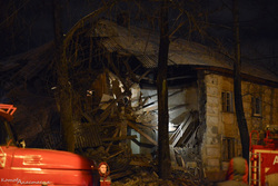 Взрыв жилого дома в Перми сняли на видеорегистратор