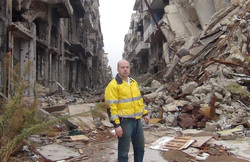 Волонтер Евгений Ганеев в Сирии, Сирия, ганеев евгений, хомс