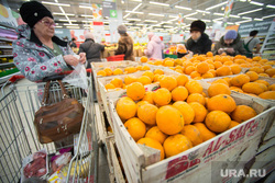 Проверка в "Карусели". Екатеринбург, фрукты, мандарины