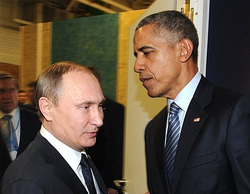 Беседа Путина и Обамы продолжалась полчаса