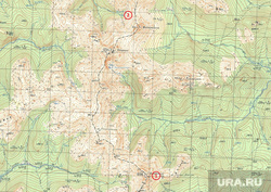Труп на перевале Дятлова, карта, домик