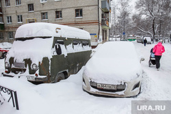 Снег и его уборка. Тюмень, снег