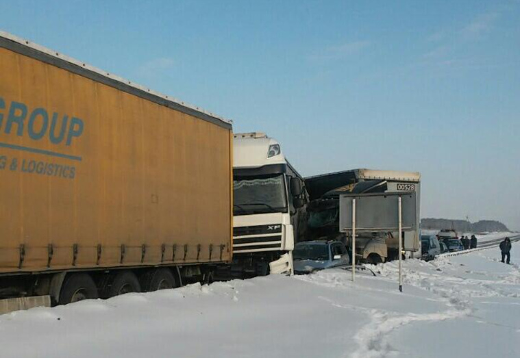 авария на трассе М-5 под Челябинском, дтп, авария