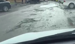 Магнитогорец показал всей стране разбитые дороги в центре города