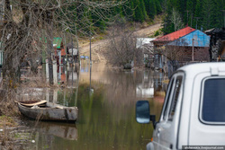 Поселок Сарана уходит под воду