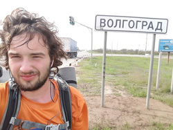 Кирилл прошел марафон от Магнитогорска до Волгограда