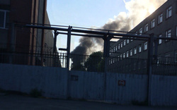 Дым виден из разных точек города