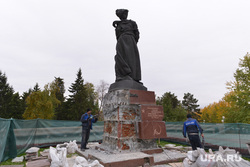 Памятник Орленку. Ремонт.Челябинск., ремонт, памятник орленку