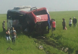 Трое челябинцев пострадали в аварии с автобусом и фурой в Казахстане