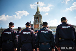 Полиция на Площади 1905 года. Екатеринбург