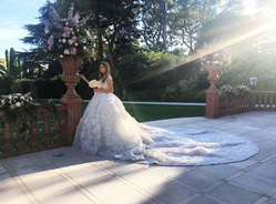 Элина Бажаева вышла замуж в Монако в платье за 20 миллионов