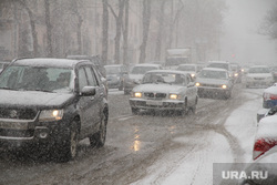 Снегопад. Екатеринбург, снегопад, зима
