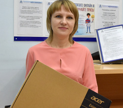 Победительницей акции стала Марина Копылова