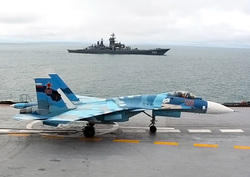 Су-33 потерпел крушение при посадке на авианосец