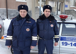 Инспекторы Мазуркин и Соколов не растерялись в непривычной ситуации