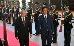 Владимир Путин сообщил подробности разговора с премьером Японии  Синдзо Абэ