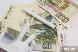 Клипарт по теме Деньги. Ханты-Мансийск , сигареты, курево, деньги