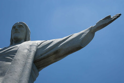 Открытая лицензия от 10.08.2016. , бразилия, рио, рио де жанейро, статуя христа искупителя
