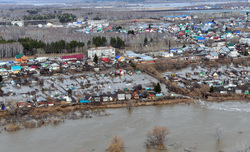 Наводнение в Ишиме, 15.04.2016, ишим, паводок, наводнение