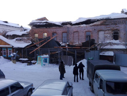 В январе в Ирбите уже было обрушение здания