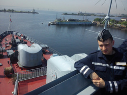 Моряк рассказал о том, как проходило боевое дежурство в прибрежных водах Сирии