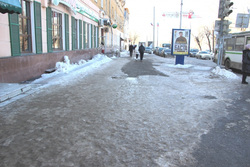 Пермские чиновники сами в шоке от тротуаров города