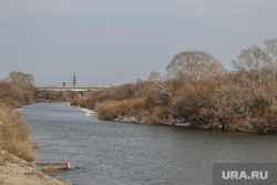 Фоторепортаж с мест подтопления во время паводка. Курган., мост, паводок, река тобол, весна