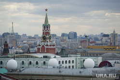 Виды. Москва, спасская башня, город москва, кремль