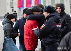 Митинг КПРФ и общественной организации Совесть против коррупции. Сургут, кпрф, совесть, калошин андрей