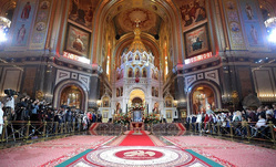 Мощи одного из самых почитаемых христианами святых будут выставлены в Москве до 12 июля