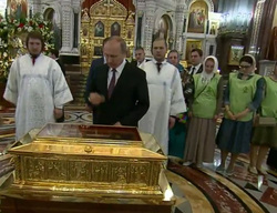 Владимир Путин на открытии храма сделал важное заявление (архивный снимок)