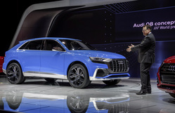 Audi Q8 был презентован в рамках Geneva Motor Show-2017