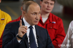 Путин на ЧТПЗ и ЭТЕРНО. Челябинск, путин владимир, этерно