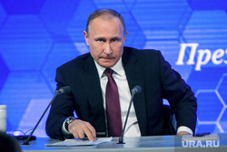 12 ежегодная итоговая пресс-конференция Путина В.В. (перезалил). Москва