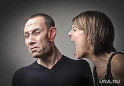 Клипарт depositphotos.com, крик, ссора, ярость, орать, кричать в ухо, ругань
