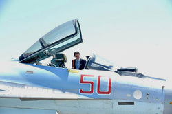 Асад ознакомился с российским истребителем поколения 4++