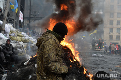 Евромайдан. Киев, беспорядки, огонь, баррикады