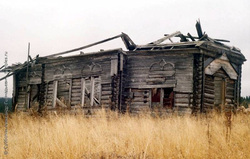 Развалины села Растесс в Свердловской области